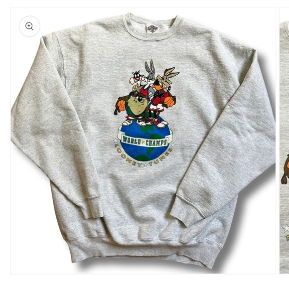 Warner Bros. Other - Vintage Looney Tunews Crewneck Sweatshirt Size XL Warner Bros
